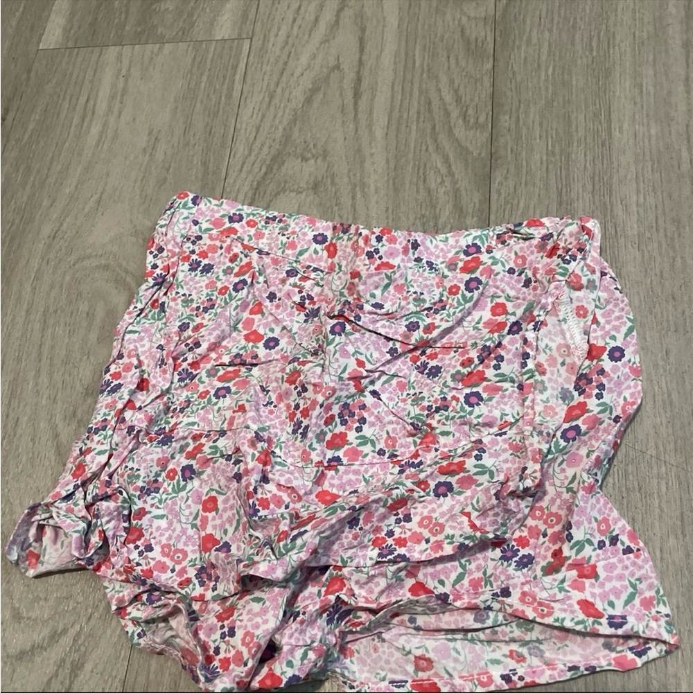 Floral Kids Skorts in Pink and Purple